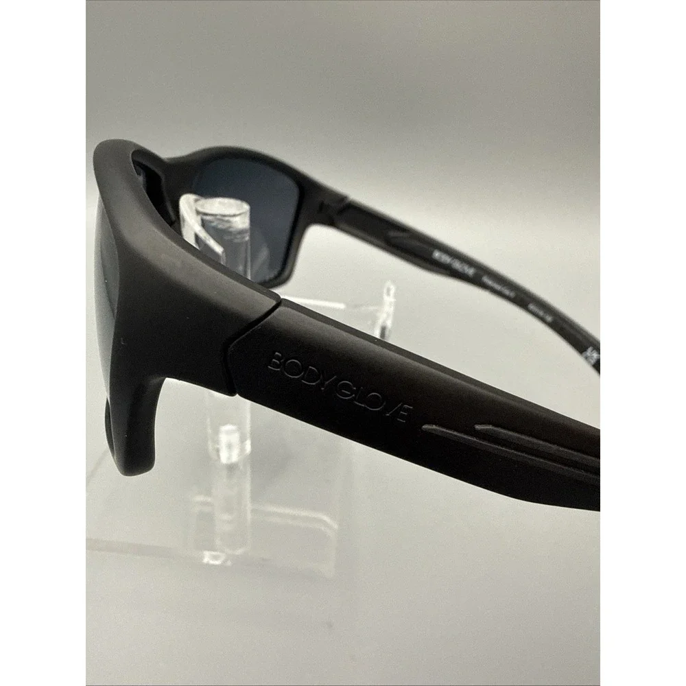 BODY GLOVE AUTHENTIC Polarized BLACK WRAP Sunglasses SR0723 UV400 - 62-15-132